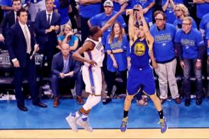 勇士球迷：克萊從不是MVP候選？那不也在你KD頭上終結(jié)了OKC？